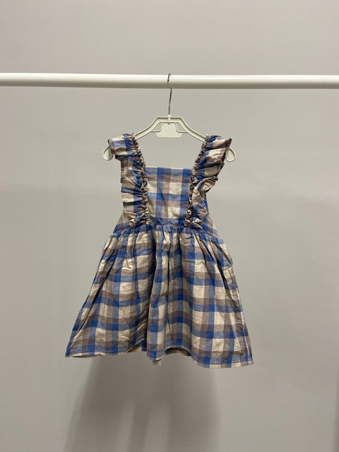 « Robe chic de jeune fille écossaise »