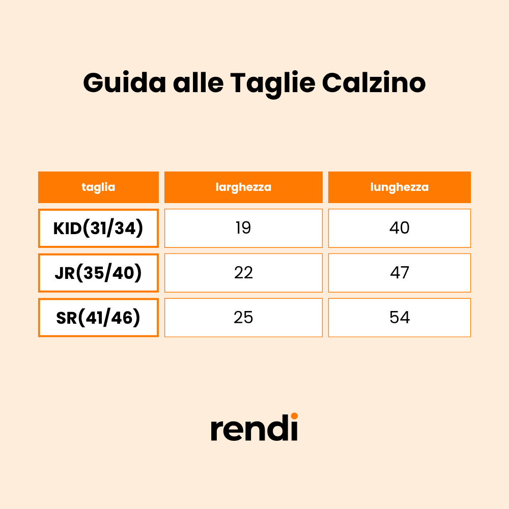 Guida alle taglie – Chaussettes