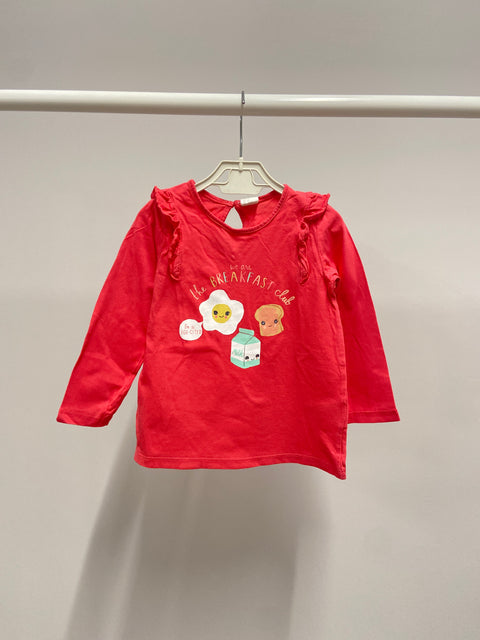 T-shirt à manches longues - Fille - 2 ans