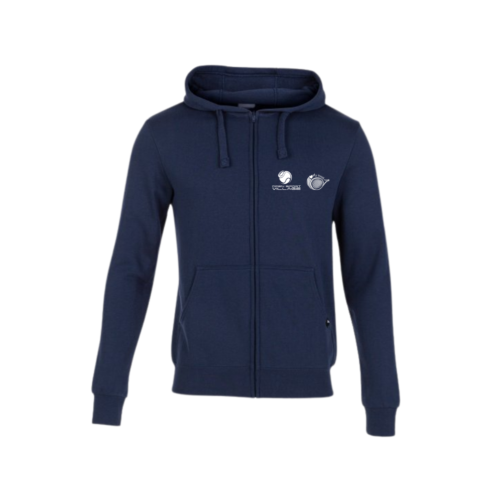 GIACCA CON CAPPUCCIO JUNGLE BLU NAVY
