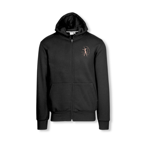 Felpa adulto cappuccio zip Tessuto French Terry 240gr/m2