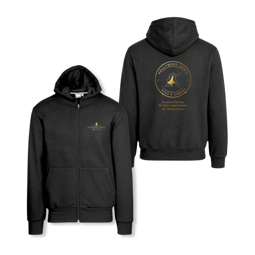 Felpa bambino cappuccio zip