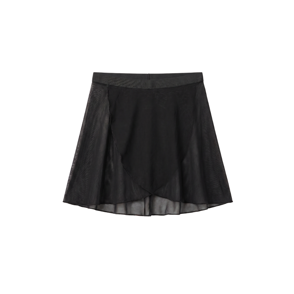 Gonnellino incrociato in tulle