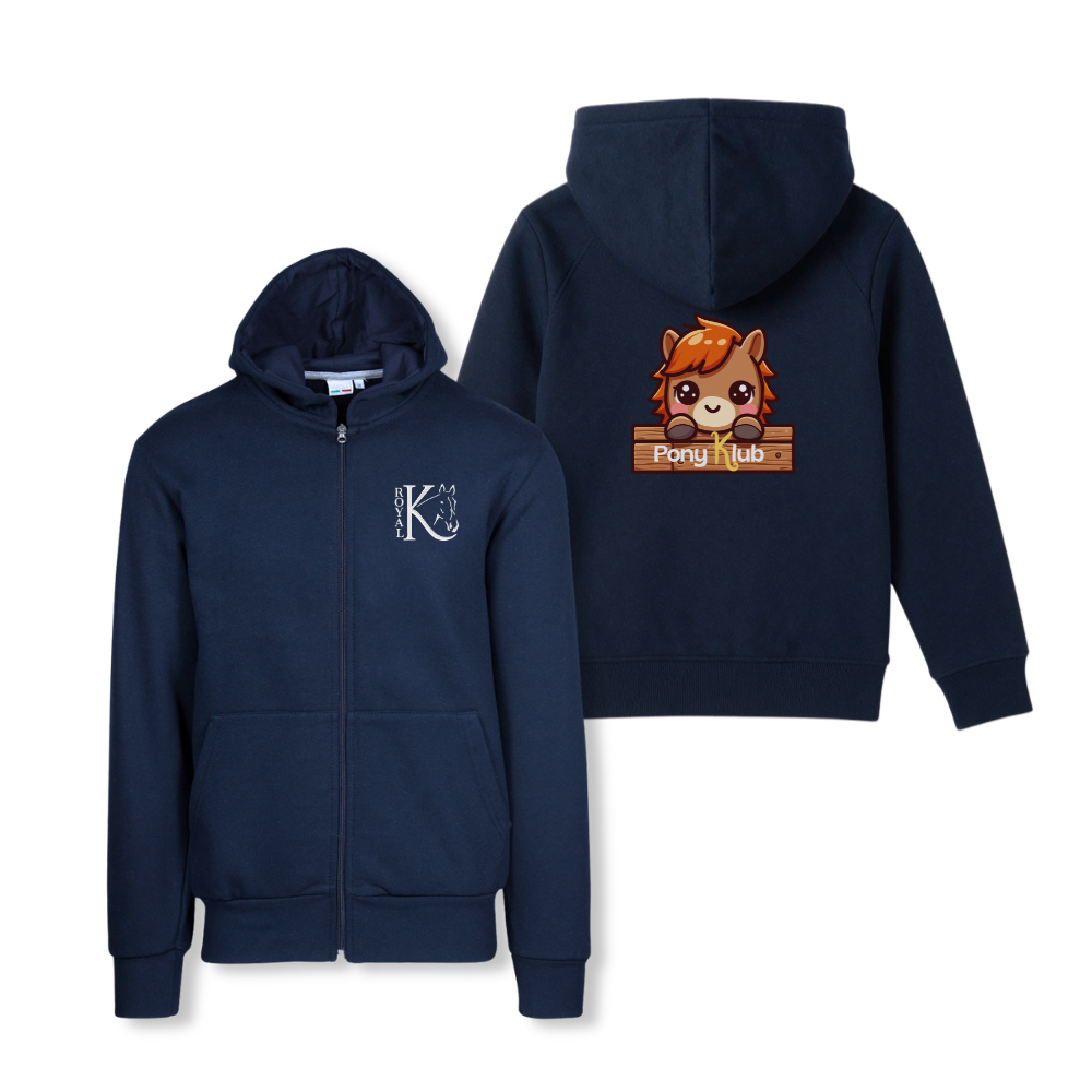 Felpa bambino cappuccio zip