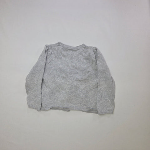 Cardigan Grigio Elegante Bimba