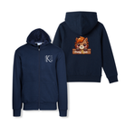 Felpa bambino cappuccio zip
