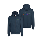 Felpa bambino cappuccio zip