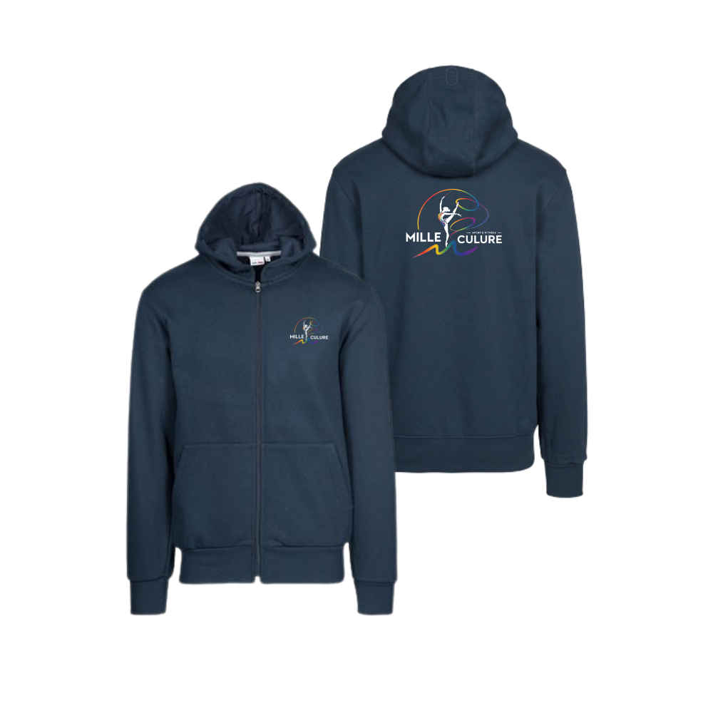 Felpa bambino cappuccio zip