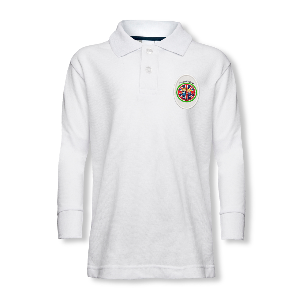 Polo enfant manches longues-Petite Angleterre