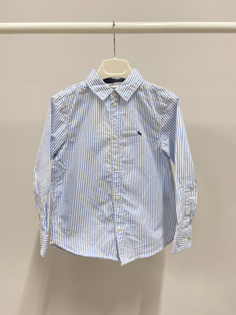 « Chemise rayée bleue élégante pour enfants »