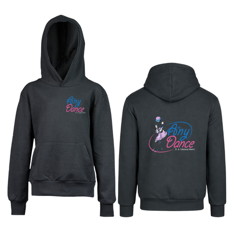 Sweat à capuche Noir AnyDance