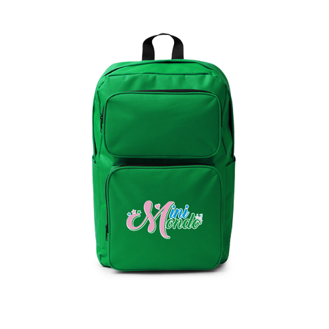 Sac à dos - Hostik vert - mini monde scolaire