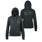 Felpa con cappuccio zip lunga Adulto