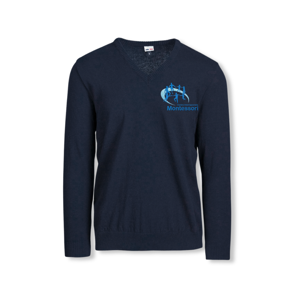 Pull-over éco enfant - col V - Centre International Montessori