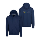 Felpa adulto cappuccio zip lunga