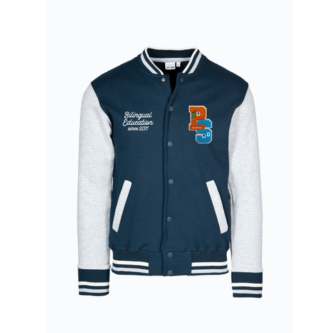 Sweat enfant - bomber bicolore - BE SCHOOL