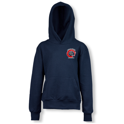Sweat-shirt enfant - capuche - Bleu marine - Deshi Do Academy
