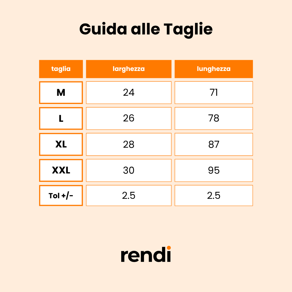 Size table