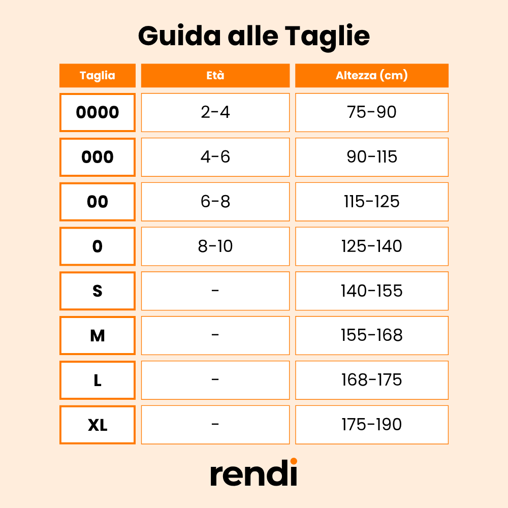 Guida alle Taglie Collant microfibra 40 den Studio Basic con cuciture piatte