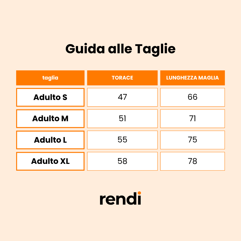 Guida alle Taglie