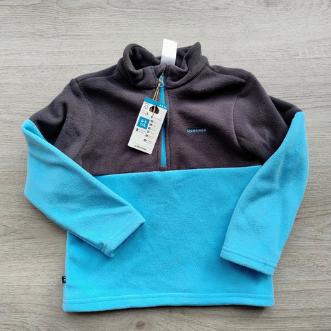 Polaire bleue 4 ans