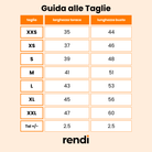 Guida alle taglie felpa bambino