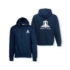 Felpa adulto cappuccio zip lunga