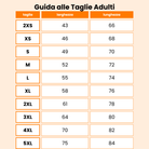Guida alle taglie adulti