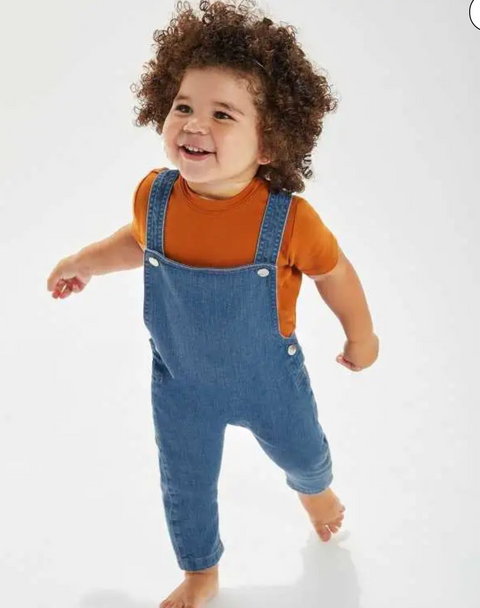 Salopettes en denim Baby Rocks