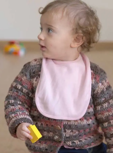Bavoir bébé simple couche
