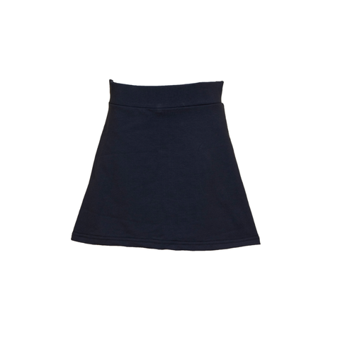 Gonna bambina college con pantaloncino