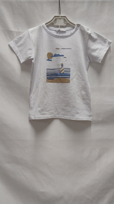 T-shirt « Phare bleu »