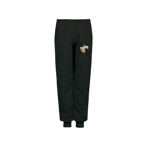 Pantalone bambino/a in felpa - Nero