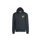 Felpa bambino cappuccio zip - Nero