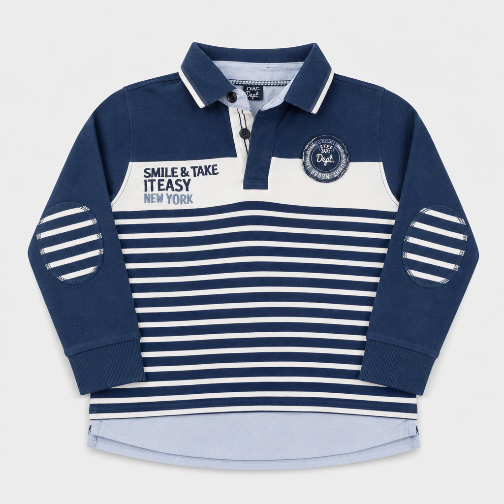 Polo maniche lunghe - Bambino - 114 - 119 | 6 anni