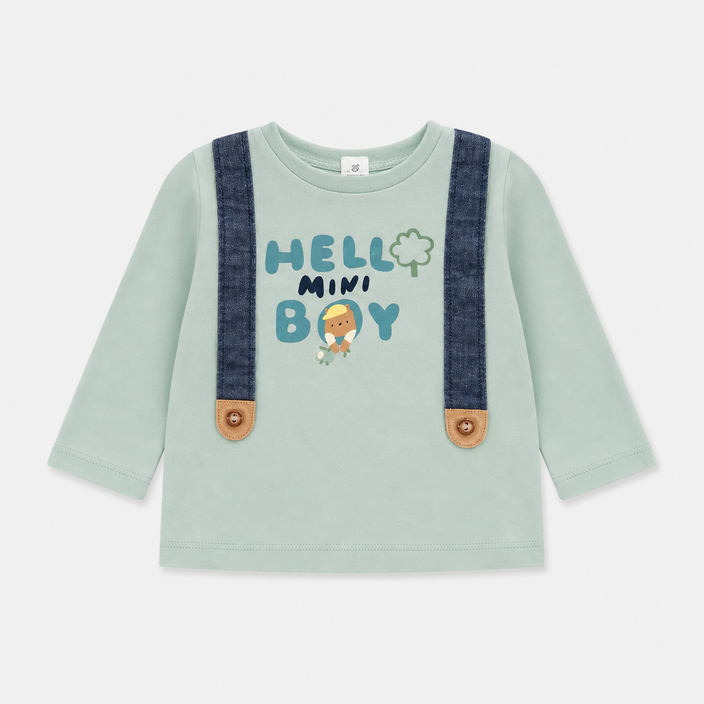 Maglietta maniche lunghe - Bambino - 66 - 71 | 6 mesi