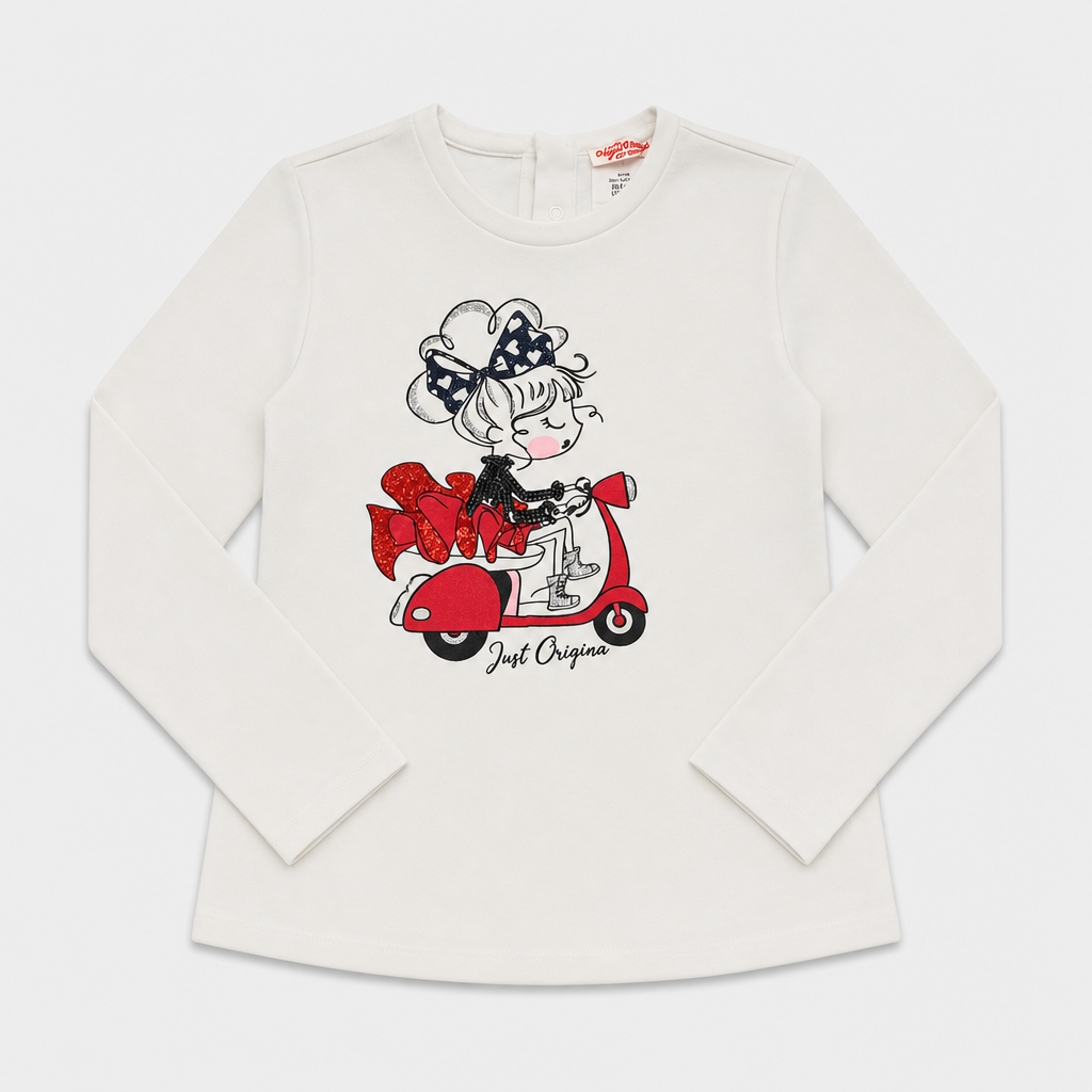 Maglietta maniche lunghe - Bambina - 78 - 83 | 1 anno