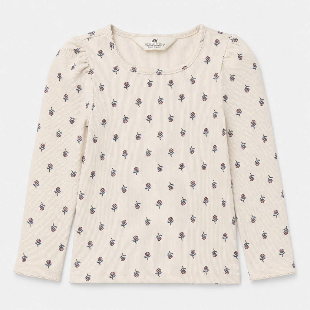 Maglietta maniche lunghe - Bambina - 96 - 101 | 3 anni