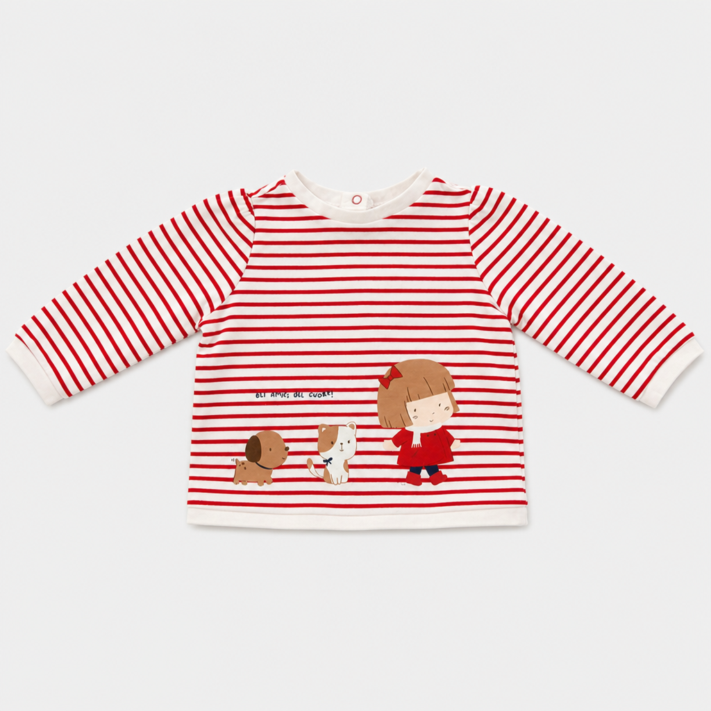 Maglietta maniche lunghe - Bambina - 60 - 65 | 3 mesi