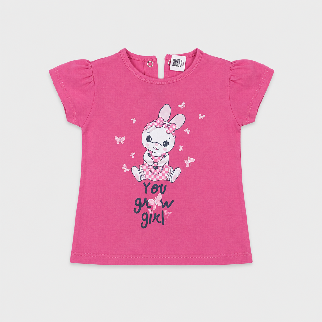 Maglietta maniche corte - Bambina - 72 - 77 | 9 mesi