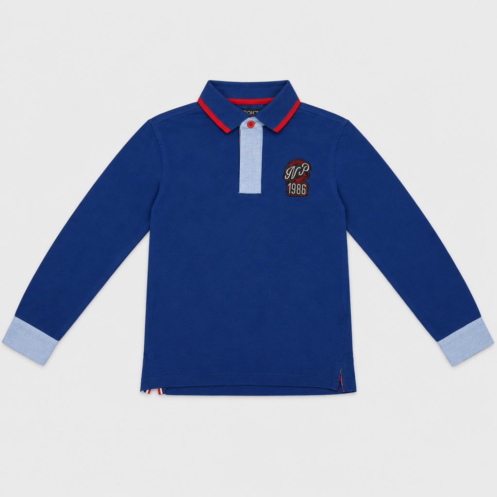 Polo maniche lunghe - Bambino - 114 - 119 | 6 anni