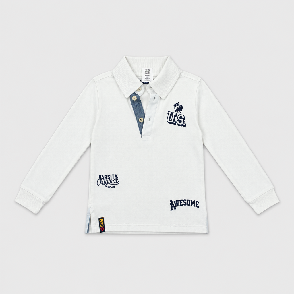Polo maniche lunghe - Bambino - 84 - 89 | 18 mesi