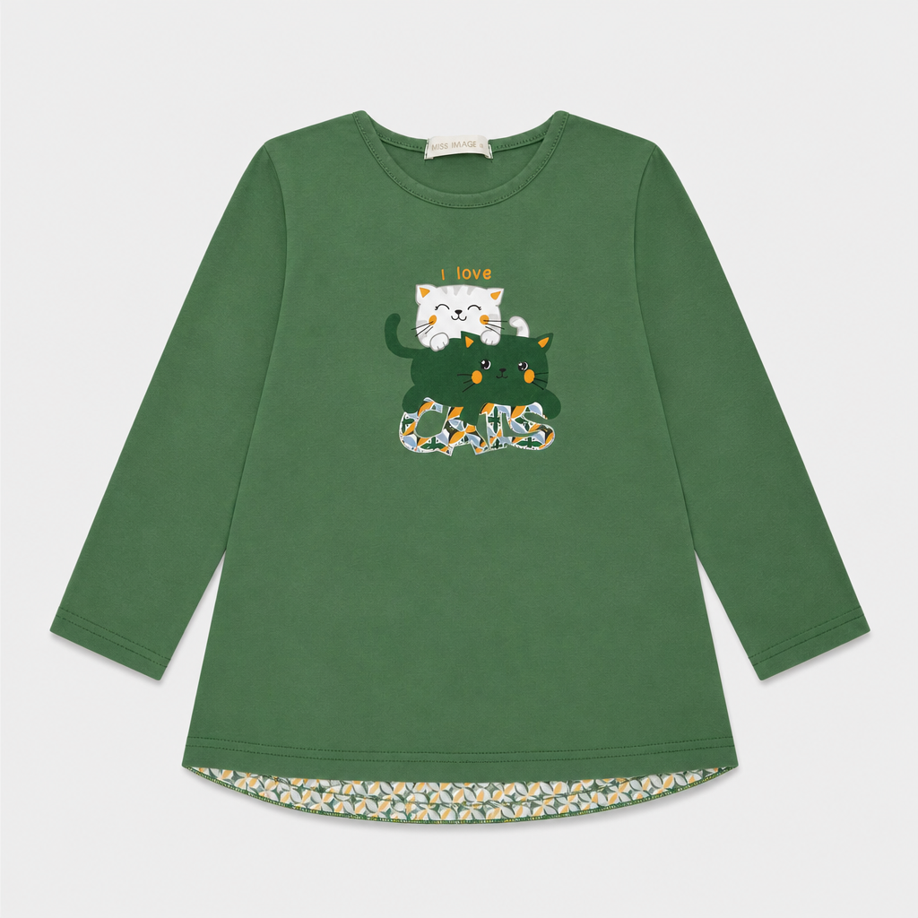 Maglietta maniche lunghe - Bambina - 96 - 101 | 3 anni