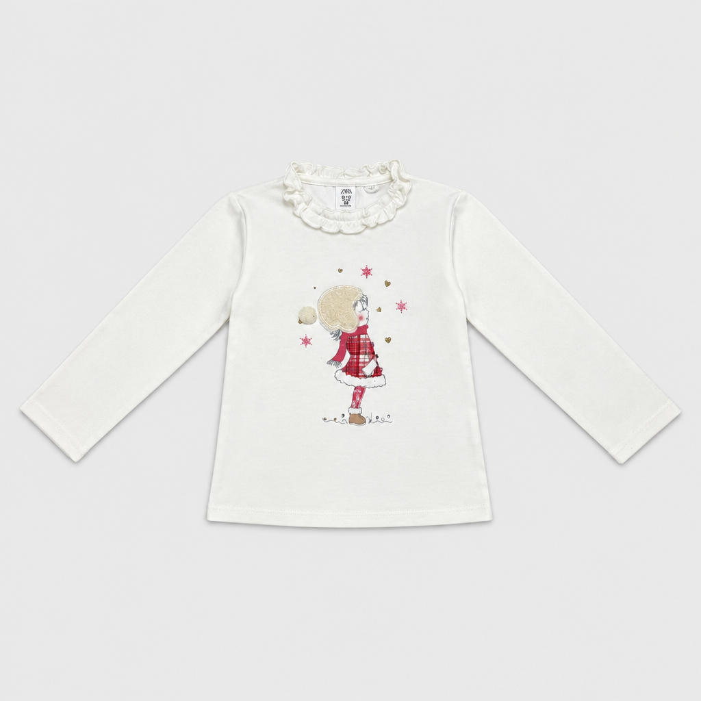Maglietta maniche lunghe - Bambina - 90 - 95 | 2 anni