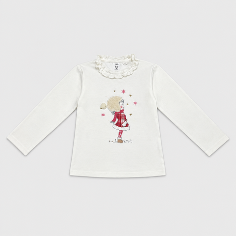 Maglietta maniche lunghe - Bambina - 90 - 95 | 2 anni