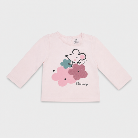 Maglietta maniche lunghe - Bambina - 60 - 65 | 3 mesi