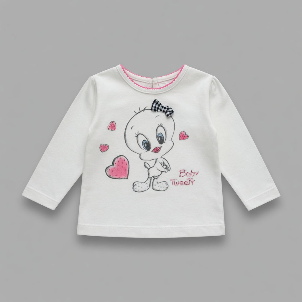 Maglietta maniche lunghe - Bambina - 72 - 77 | 9 mesi