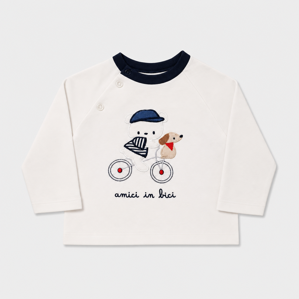 Maglietta maniche lunghe - Bambino - 50 - 59 < 3 mesi