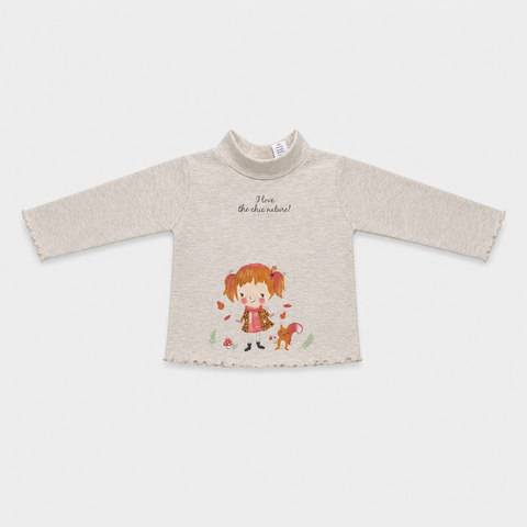Maglietta maniche lunghe - Bambina - 78 - 83 | 1 anno