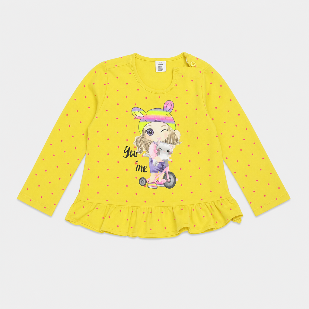 Maglietta maniche lunghe - Bambina - 84 - 89 | 18 mesi